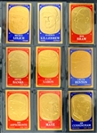 1965 Topps Embossed Complete Set (72) Plus 24 Duplicates