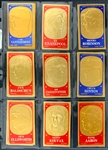 1965 Topps Embossed Complete Set (72) Plus 24 Duplicates