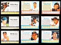 1961 and 1962 Post Cereal Baseball Collection (116) Including Mantle