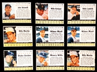 1961 and 1962 Post Cereal Baseball Collection (116) Including Mantle
