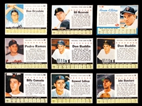 1961 and 1962 Post Cereal Baseball Collection (116) Including Mantle