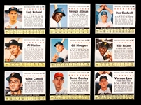 1961 and 1962 Post Cereal Baseball Collection (116) Including Mantle