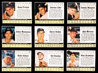 1961 and 1962 Post Cereal Baseball Collection (116) Including Mantle