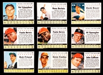 1961 and 1962 Post Cereal Baseball Collection (116) Including Mantle