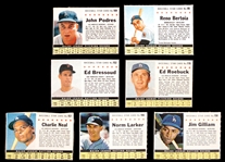 1961 and 1962 Post Cereal Baseball Collection (116) Including Mantle