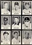 1960 Leaf Baseball Collection (289) Including Seven #25 Jim Grant “Dark Cap” Variation