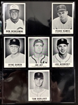 1960 Leaf Baseball Collection (289) Including Seven #25 Jim Grant “Dark Cap” Variation