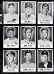 1960 Leaf Baseball Collection (289) Including Seven #25 Jim Grant “Dark Cap” Variation