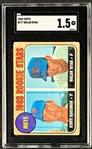 1968 Topps #177 Nolan Ryan Rookie Card – SGC FR 1.5