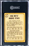 1968 Topps #177 Nolan Ryan Rookie Card – SGC FR 1.5