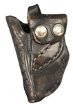 Vernon Presley Owned and Heavily Used “V.P.” Monogrammed Gun Holster – Made by Mike McGregor
