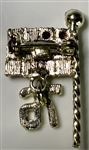 Elvis Presley “Spirit of '76” Bicentennial Flag Pin Gifted to His Cousin Patsy Presley