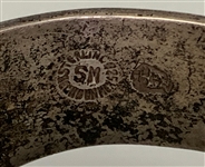 Elvis Presley Owned Sterling Silver Bracelet with a Large Turquoise Stone Gifted to His Cousin Patsy Presley