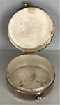 Elvis Presley Owned Sterling Silver Pill Box with Bolivian Artwork
