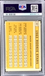 1963 Topps #537 Pete Rose Rookie Card – PSA VG-EX 4
