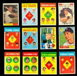 1957-1964 Topps Shoebox Collection (42) Loaded with Hall of Famers