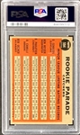 1962 Topps #594 Bob Uecker – Rookie Parade – PSA VG 3