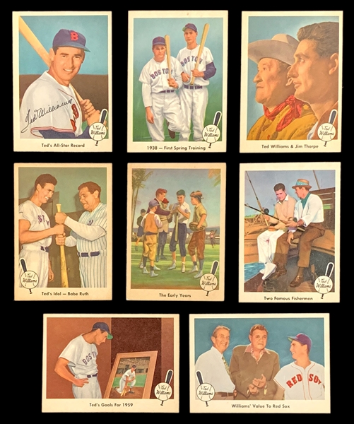 1959 Fleer Ted Williams Near Set (79/80)