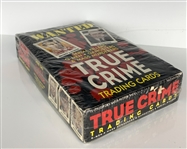 1992 Eclipse “True Crime” Trading Cards Factory Sealed Box – 36 Unopened Packs