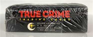 1992 Eclipse “True Crime” Trading Cards Factory Sealed Box – 36 Unopened Packs