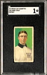 1909-11 T206 Broad Leaf 350 Gabby Street - SGC PR 1 - Very Tough Back