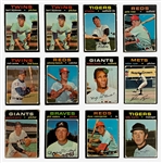 1971 Topps Collection (192) Including Seaver, Rose and Some Duplication