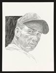 Ted Williams Original Artwork by Dick Perez