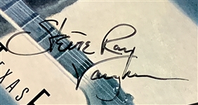 Stevie Ray Vaughn Signed 1983 LP <em>Texas Flood</em> (BAS)