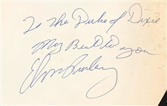 Elvis Presley Boldy Signed and Inscribed 1955 Sun Records Promotional Photo (BAS)