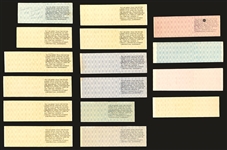Elvis Presley “Shows that never Were” Ticket Collection of 16