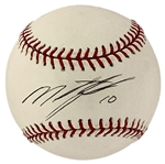 Miguel Tejada Single Signed Baseball (BAS)