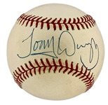 Tony Dungy Single Signed Baseball – NFL Hall of Fame Super Bowl Winning Coach (BAS)
