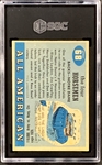 1955 Topps All-American #68 The Four Horseman – SGC EX+ 5.5