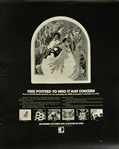1970 Decca Records The Who Record Store Promotional Poster – Tough to Find Diecut Poster