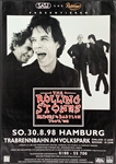 Pair of Rolling Stones Concert Posters – 1998 Hamburg, Germany and 1999 San Jose, California