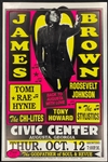 2000 James Brown Concert Poster – Civic Center Augusta, Georgia 
