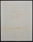 Eddie Fadal Letter from Written at and Mailed <em>from Graceland </em>– Plus Period Original News Service Photo of Fadal's Waco, Texas Home