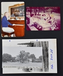 Eddie Fadal Letter from Written at and Mailed <em>from Graceland </em>– Plus Period Original News Service Photo of Fadal's Waco, Texas Home