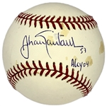 Minnesota Twins Superstar Single Signed Baseballs (4) with Tori Hunter, Mauer and Santana (BAS)