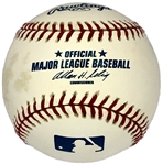 Minnesota Twins Superstar Single Signed Baseballs (4) with Tori Hunter, Mauer and Santana (BAS)