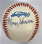 New York Yankee Greats Signed Baseball with Hank Bauer, Moose Skowron, Tom Tresh and Johnny Blanchard (BAS)