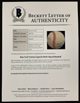 New York Yankee Greats Signed Baseball with Hank Bauer, Moose Skowron, Tom Tresh and Johnny Blanchard (BAS)