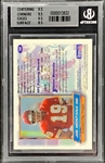 1994 Finest Refractors #172 Joe Montana - BGS MINT 9