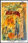 2000 “Miracle on 34th Street” Charity Event Poster Signed by 28 Incl. Michael Jackson, Whitney Houston, Beyonce, Christina Aguilar and Others (BAS)