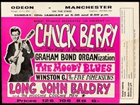 1950s-70s Rock and Roll Concert Program, Handbill and Postcard Collection of 12 Incl. Roy Orbison, Chuck Berry, Aretha Franklin and Others