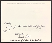 NCAA Basketball Coaches Signed Collection of 16 Incl. John Thompson, John Calipari, Tubby Smith and Others (BAS)