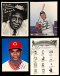 Baseball Hall of Famer and Superstars Signed Photo Collection of 50 - “To Charlie” - Incl. Ted Williams, Willie Mays, Pete Rose and Others (BAS)