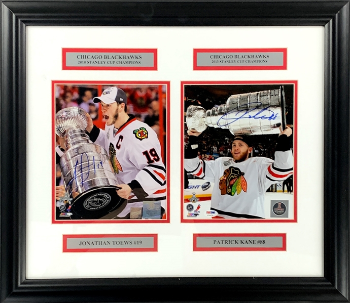 Toews and Kane signed Photos (PSA/BAS)