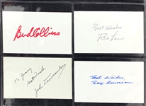 Tennis Superstars Signed Collection of 72 Incl. Billie Jean King, Chris Evert and Others (BAS)
