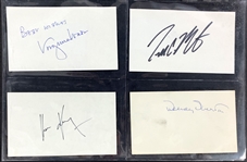 Tennis Superstars Signed Collection of 72 Incl. Billie Jean King, Chris Evert and Others (BAS)